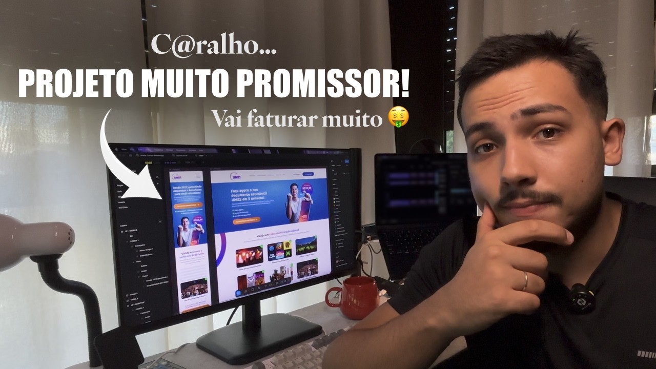 Documentando projeto de Landing Page e Sistema Web!