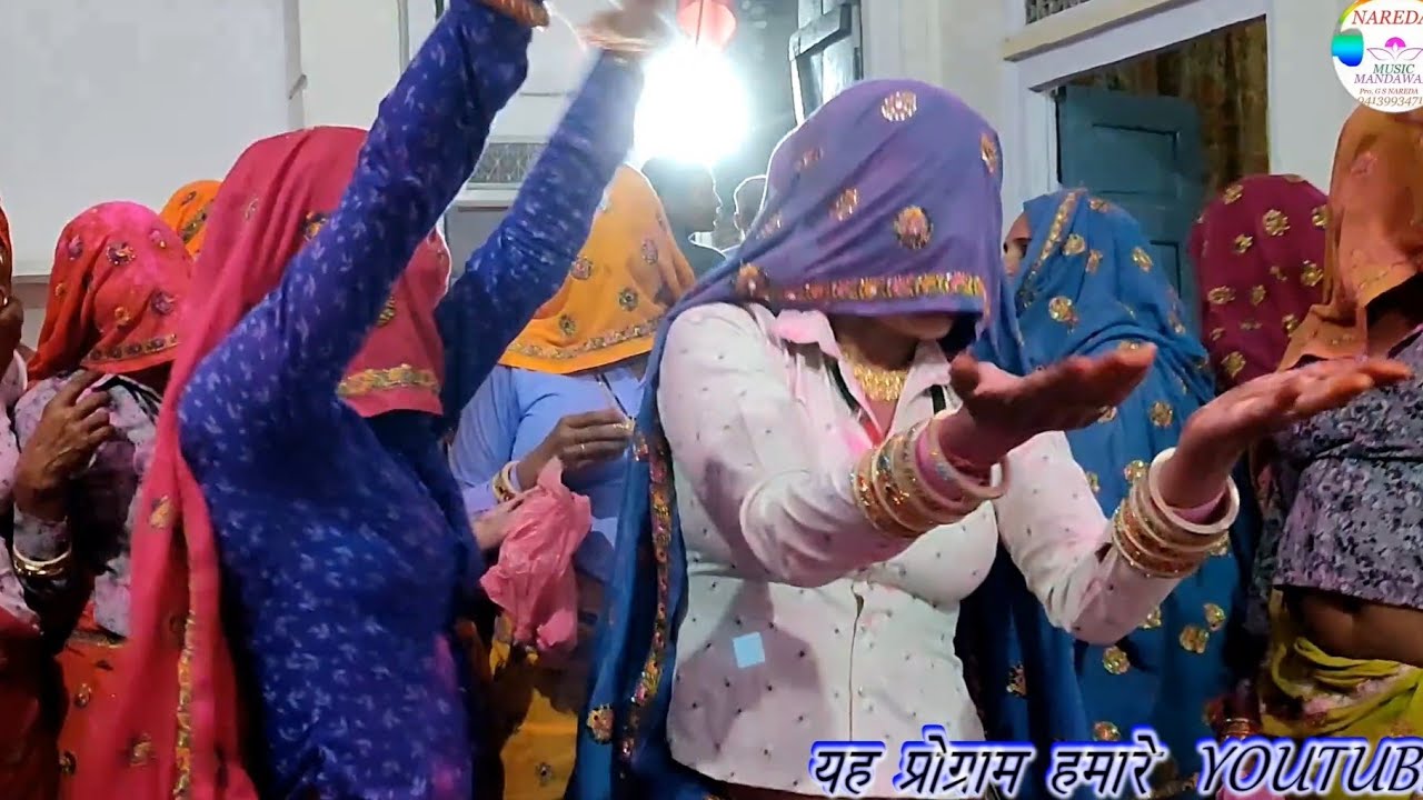छोरी तैने हथलेठी के पीछे लिख लियो नाम सैंदा को-----live telecast Desi dance and lok sangeet----
