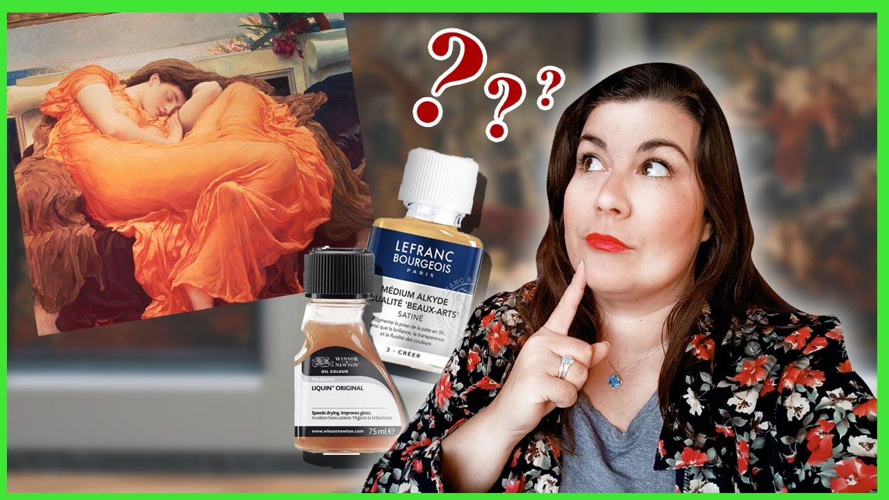COMMENT FAIRE UN GLACIS ? cours de peinture &agrave; l'huile