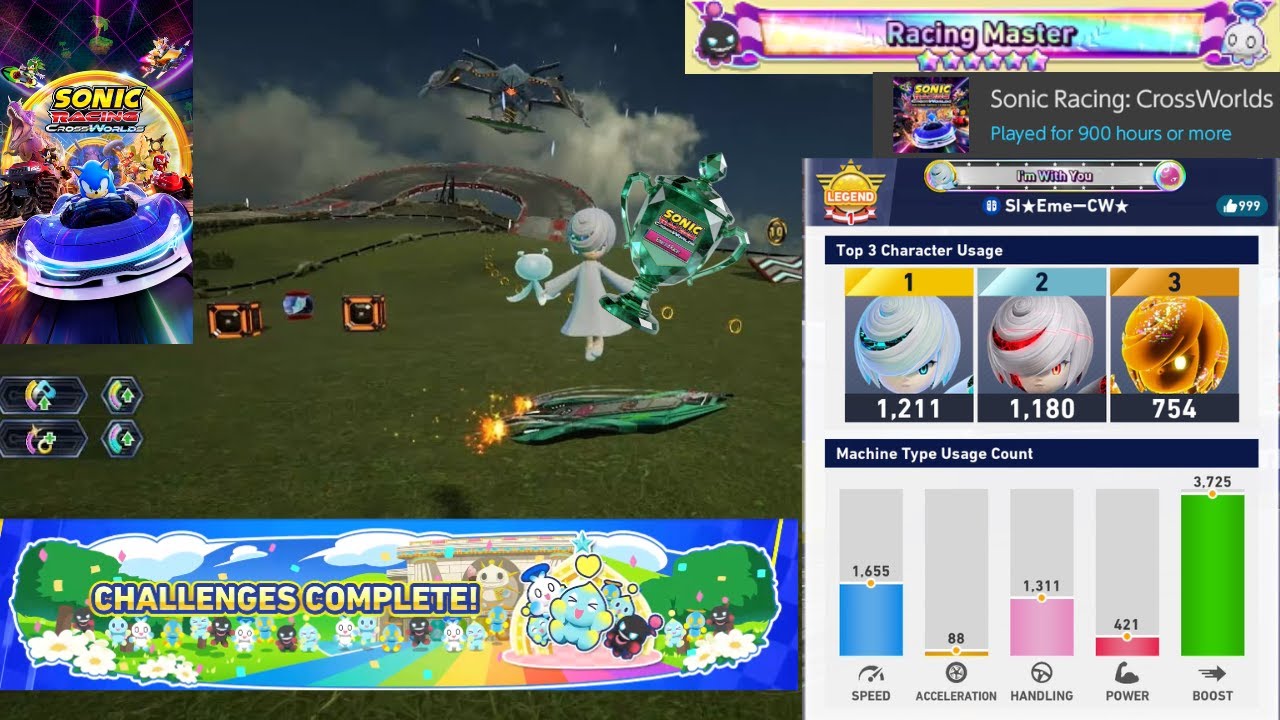 I Finally Got The Emerald Trophy for Sonic Racing CrossWorlds!!!