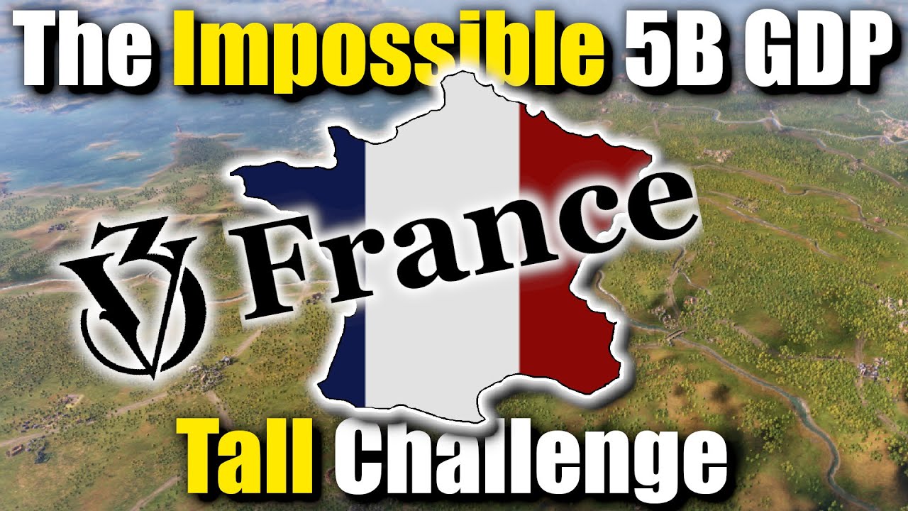France Goes CRAZY: POPMAX Achieved by Swapping Flags Every Decade in Victoria 3