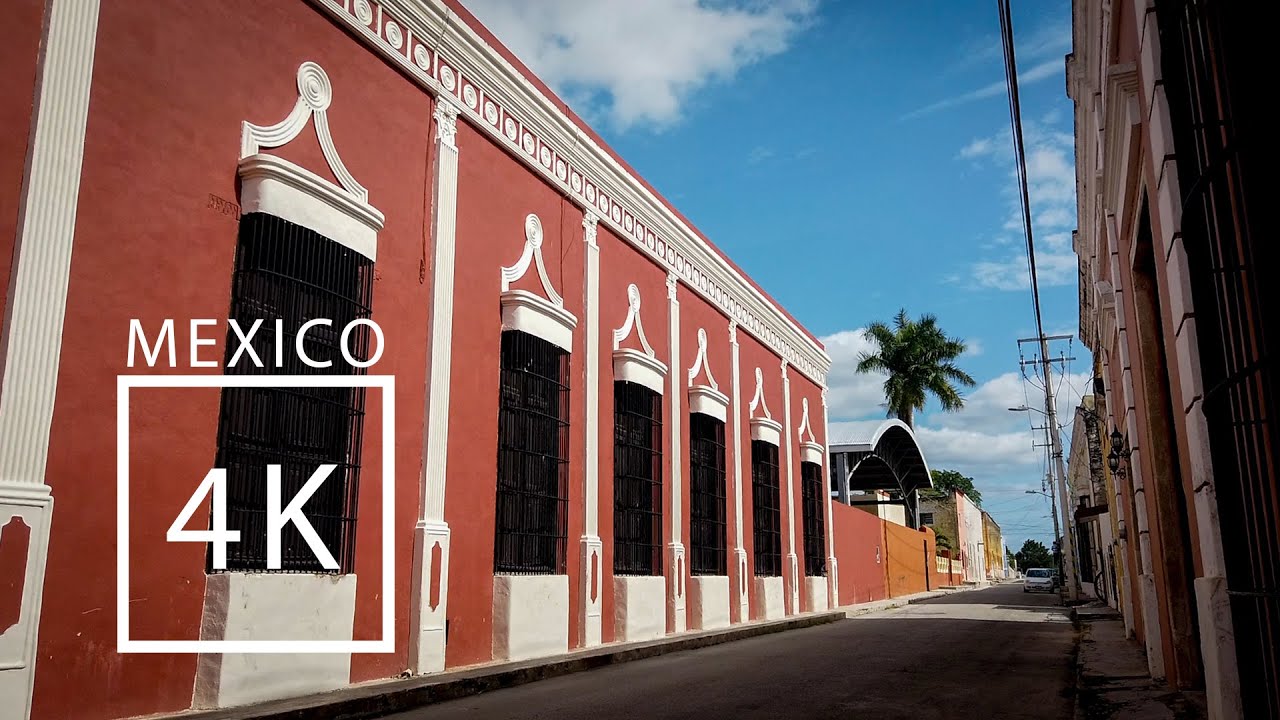 Walking in Espita - Yucatán - Mexico [4K]
