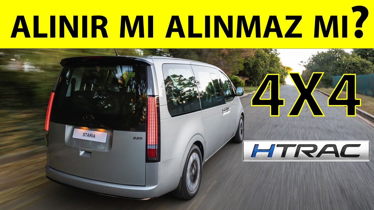 Yeni 2023 Hyundai Staria Elite 4X4 | HEM UZAYLI HEM DÖRT ÇEKER MINIBÜS OLUR MU ?