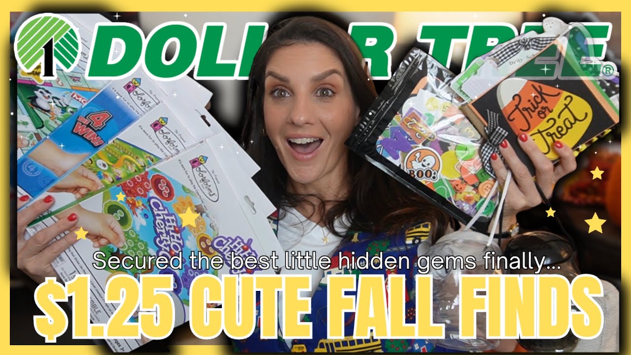*COZY* DOLLAR TREE HOME HAUL | Brand New $1.25 Fall Finds | VINTAGE HIDDEN GEM FOUND