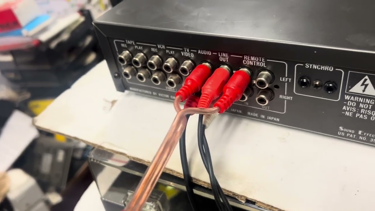 VTGJVC SEA-RM20 Computerized Remote System Controller Graphic Equalizer