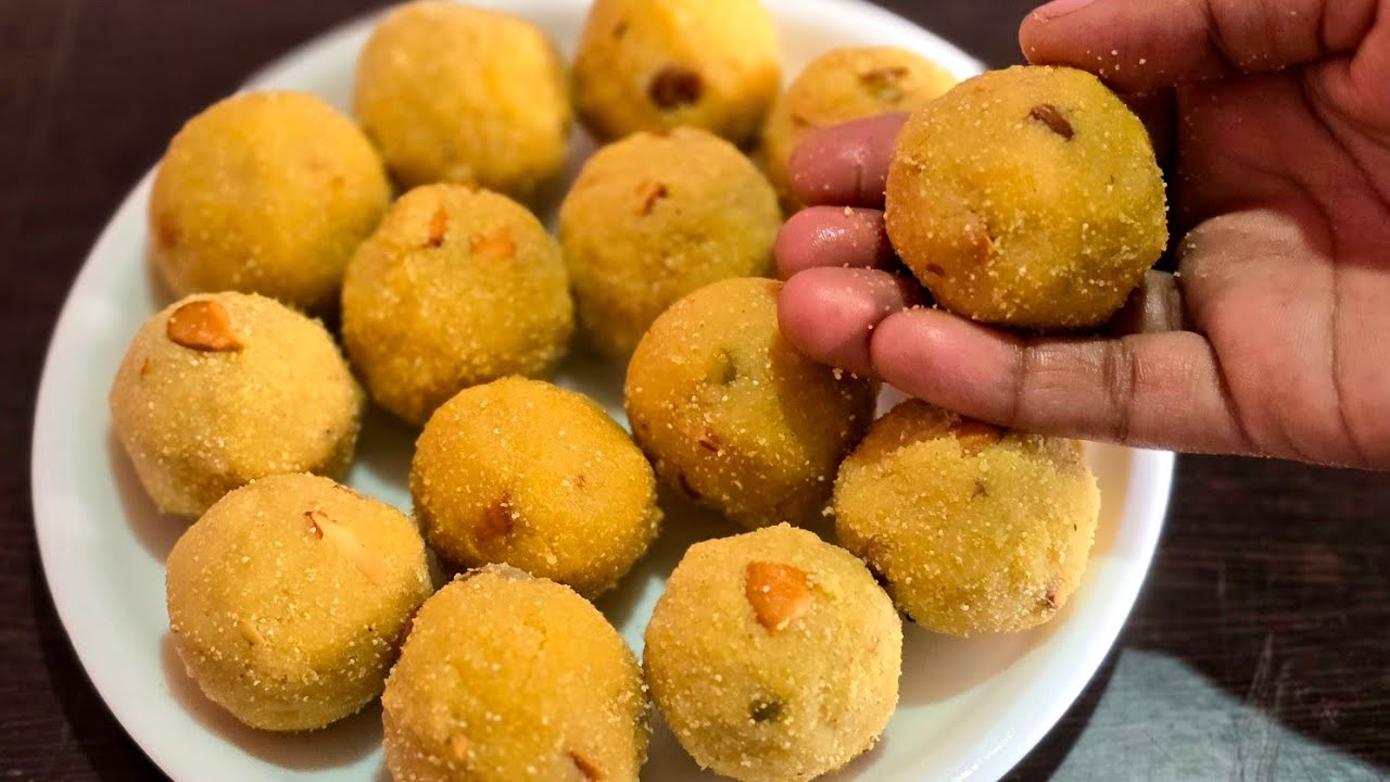 1 ಕಪ್ ಕಡಲೆ ಹಿಟ್ಟು ಇದ್ದರೆ ಸಾಕು ಆರೋಗ್ಯವಾದ ರವೆ ಉಂಡೆ ಮಾಡಿ|Suji besan ka Laddu |How to Make laddu|summer