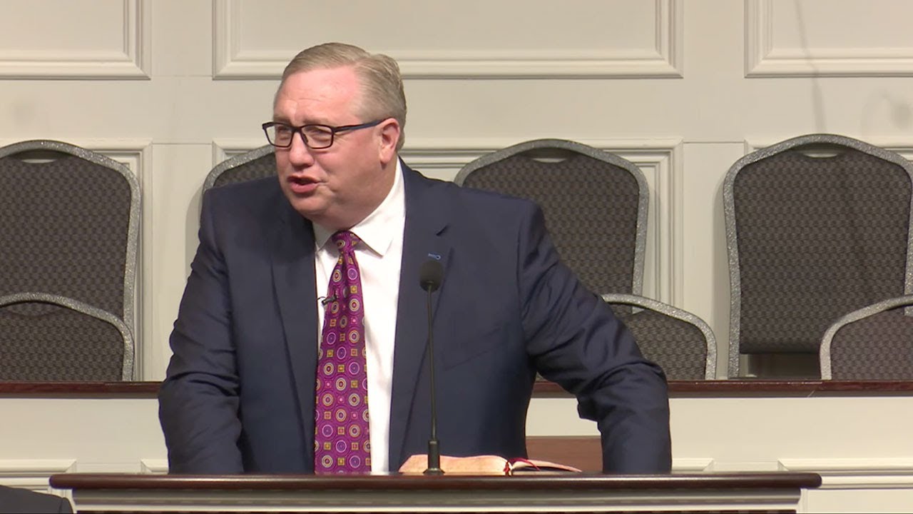 Pastor Mark Stroud preaching 
