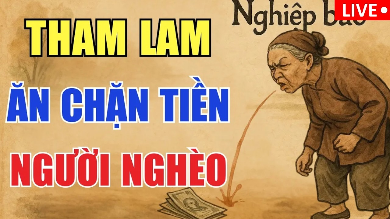 CÂU CHUYỆN NHÂN QUẢ: Kẻ Tham Ăn 30 Năm Ăn Chặn Người Nghèo - Kẻ Tham Nhận Quả Báo Kinh Hoàng