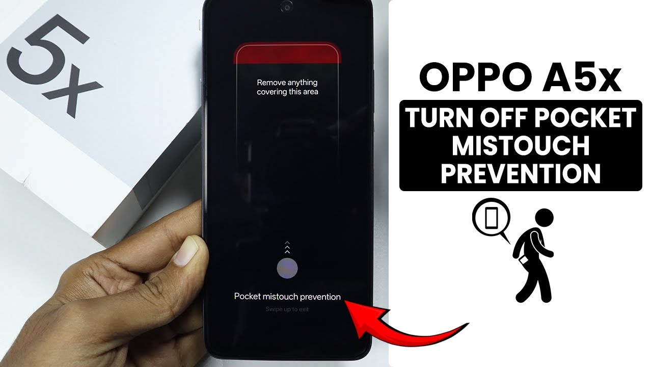 Oppo A5x: How to Turn off Pocket Mistouch Prevention Settings