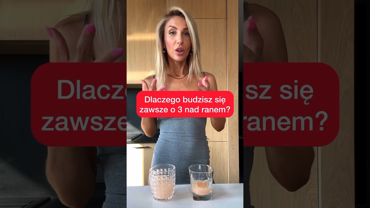 Dlaczego stres sprawia, że wybudzasz się o 3 rano? #kortyzol #stres #kortyzolpodkatrola