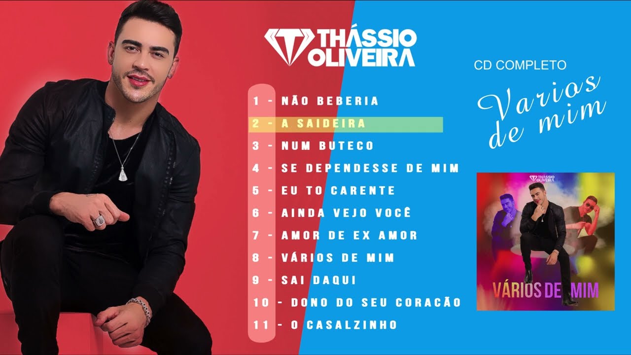 Thássio Oliveira - CD Vários de mim - Álbum Completo ( Audio )