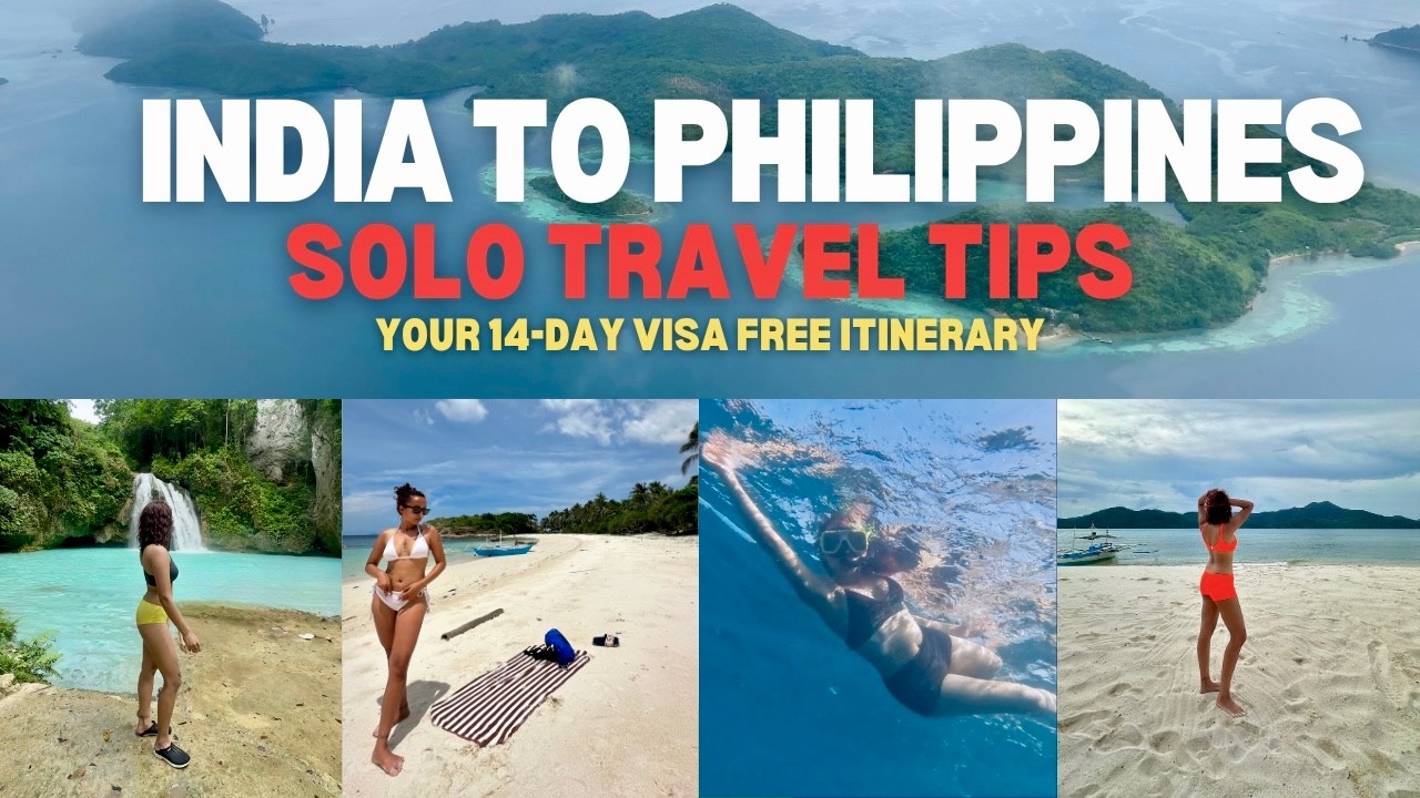 Vlog 01/03 14 Day VISA-FREE Philippines Trip | India To Philippines | Philippines Updated Itinerary