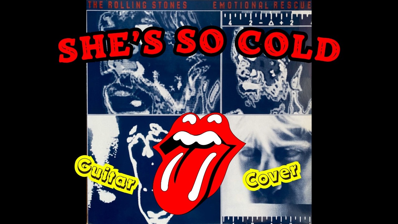 The Rolling Stones - She's So Cold (All Guitar Parts Cover)
