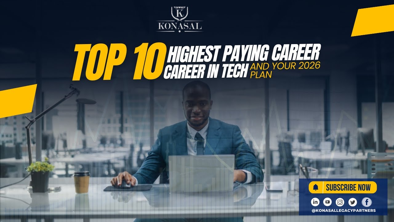 Top 10 Highest Paying Jobs In Tech | Your 2026 Tech Career Plan