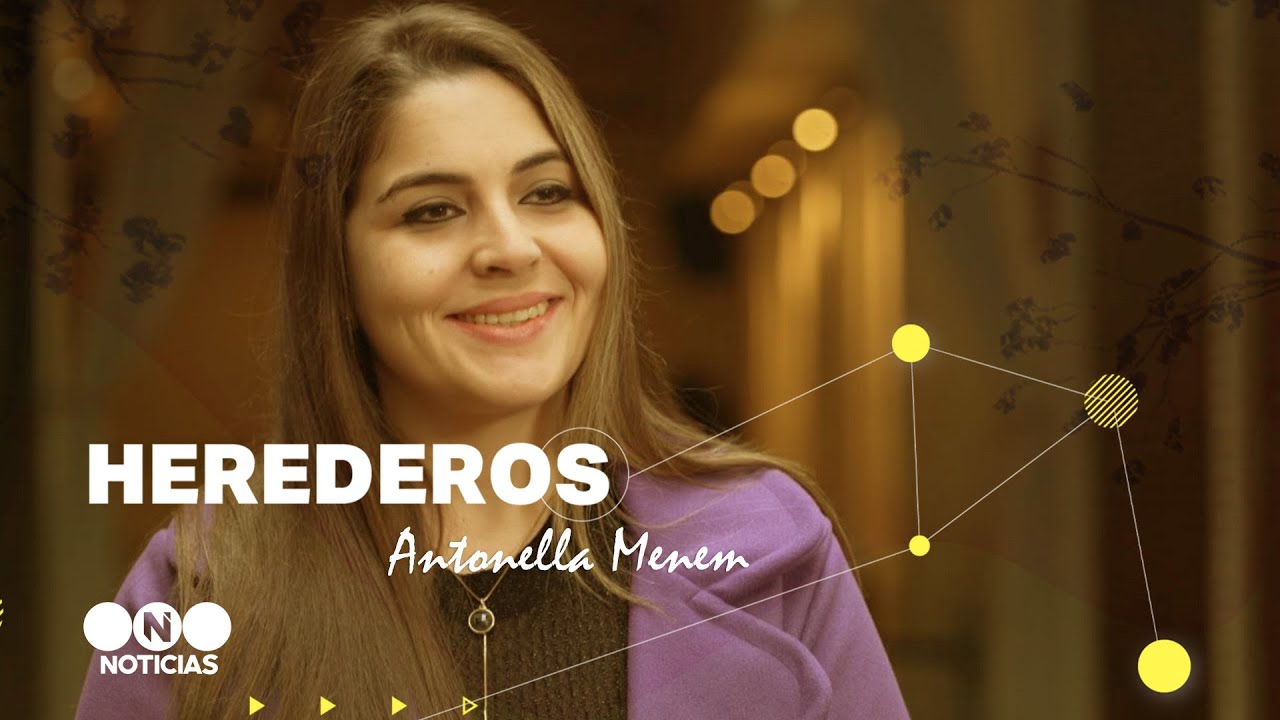 HEREDEROS: ANTONELLA, la NIETA de CARLOS MENEM - Telefe Noticias