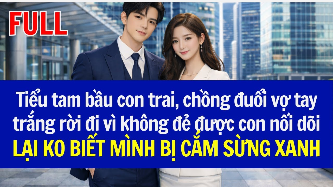 Tiểu tam bầu con trai, chồng đuổi vợ tay trắng rời đi vì ko đẻ đc, LẠI KO BIẾT MÌNH BỊ CẮM SỪNG XANH