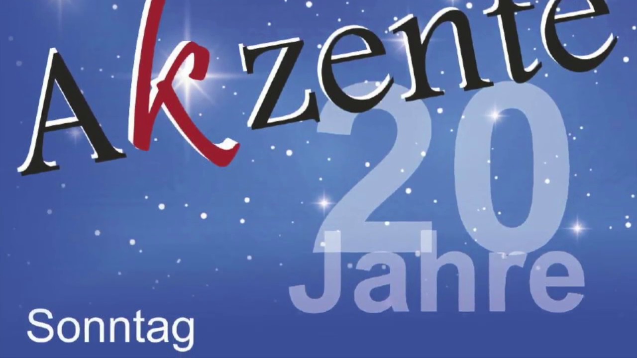Chor Akzente Mengen - 14.05.2017 - Ennetach - Jubiläumskonzert 20 Jahre