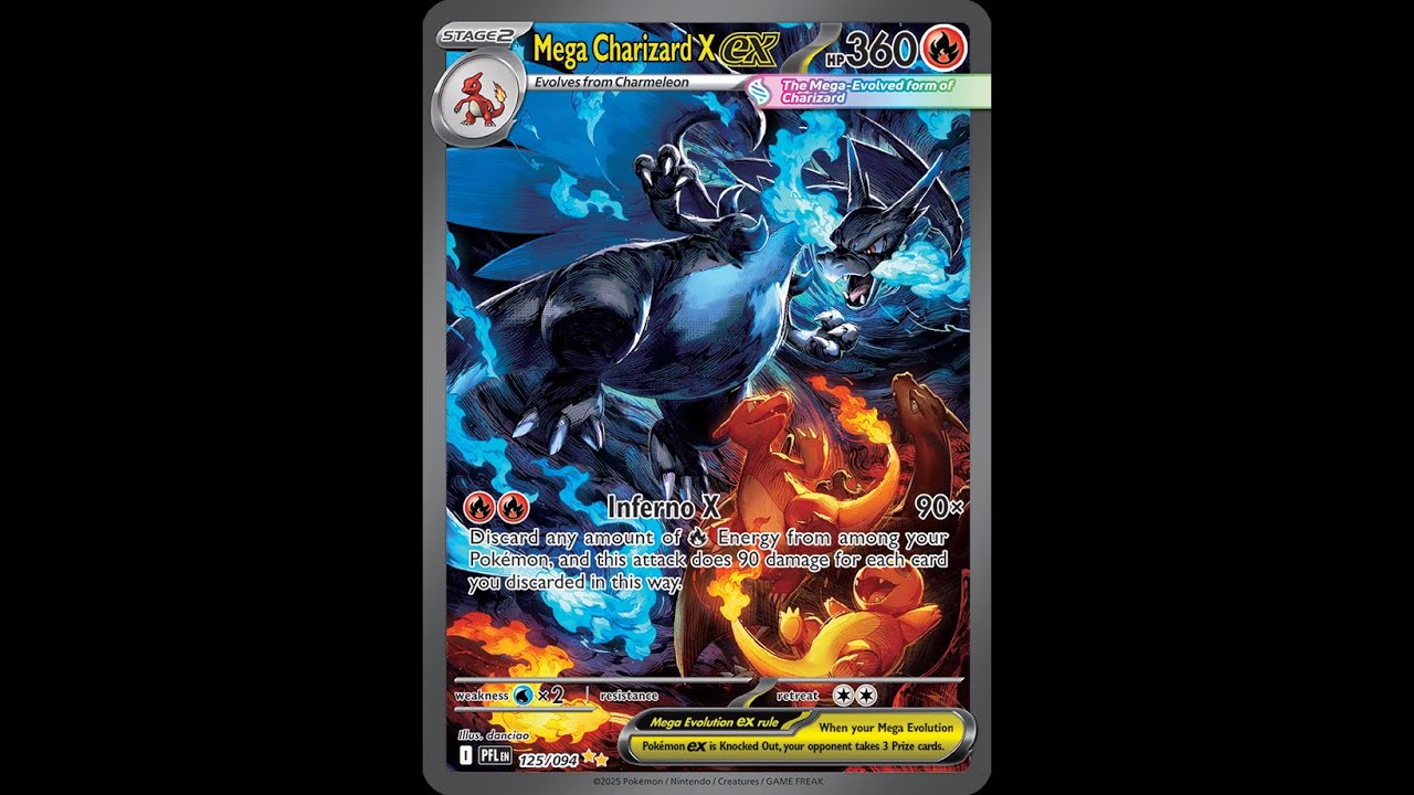 Ultimate FIRE Deck! Mega Charizard X EX & Mega Camerupt EX MASTER Deck Build 2025!