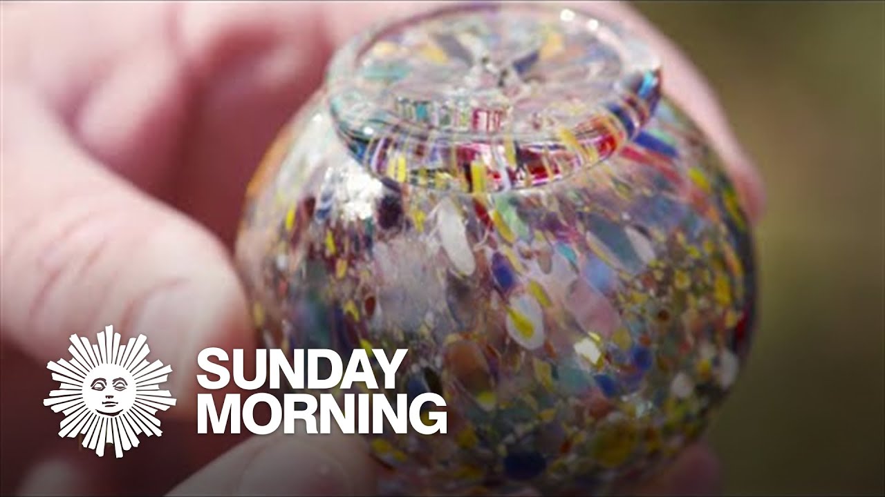 A glass orb treasure hunt on Block Island