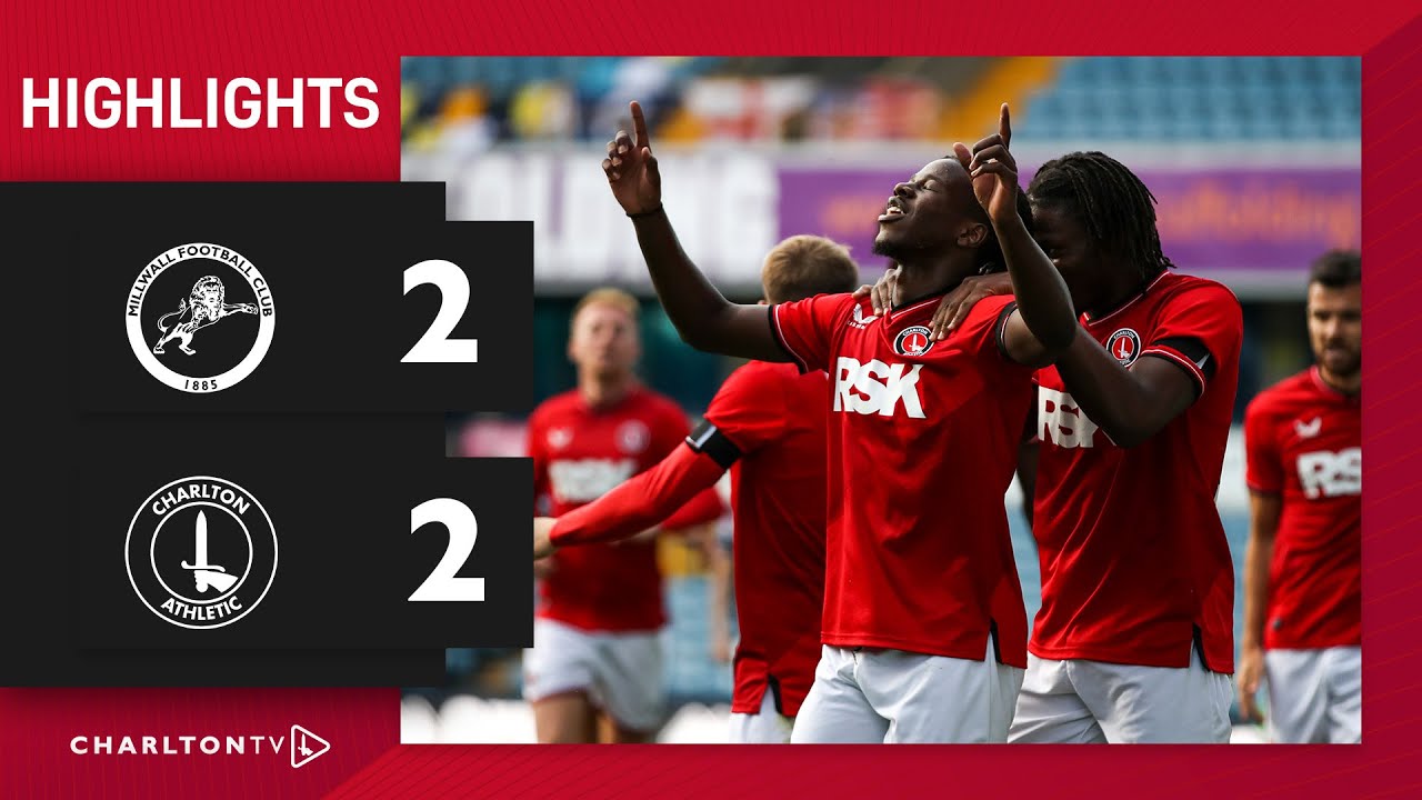 Pre-season highlights: Millwall 2 Charlton 2 (July 2023)