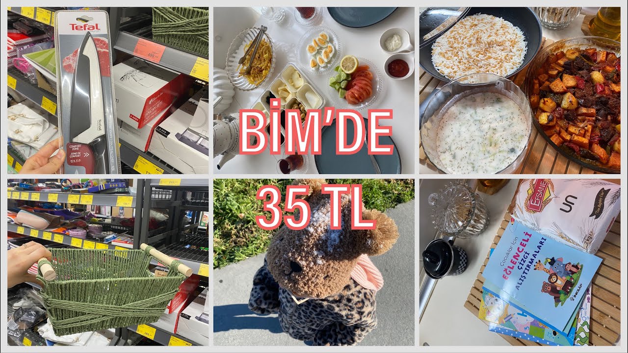 BİM’DEN 35 TL’YE 4 TANE ALDIM⁉️BİM AKTÜEL⁉️GÜNÜN MENÜSÜ❌SON ANDA KARAR VERDİM❌