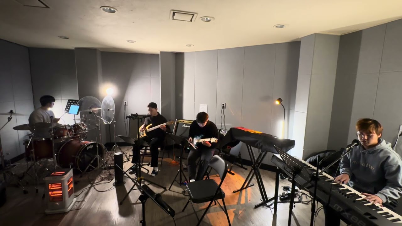 coldplay - everglow (Cover by.둥둥밴드) 260124 | 둥둥합주실