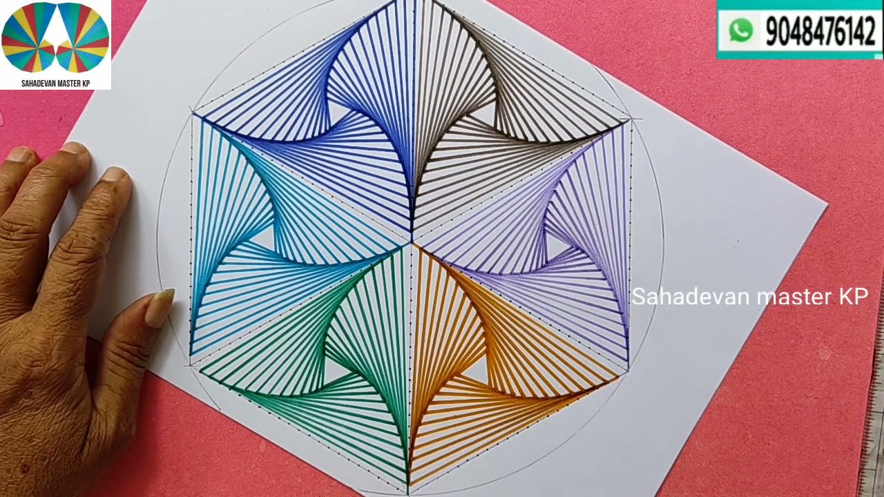 Amazing Geometrical Patterns part 54 with English subtitles