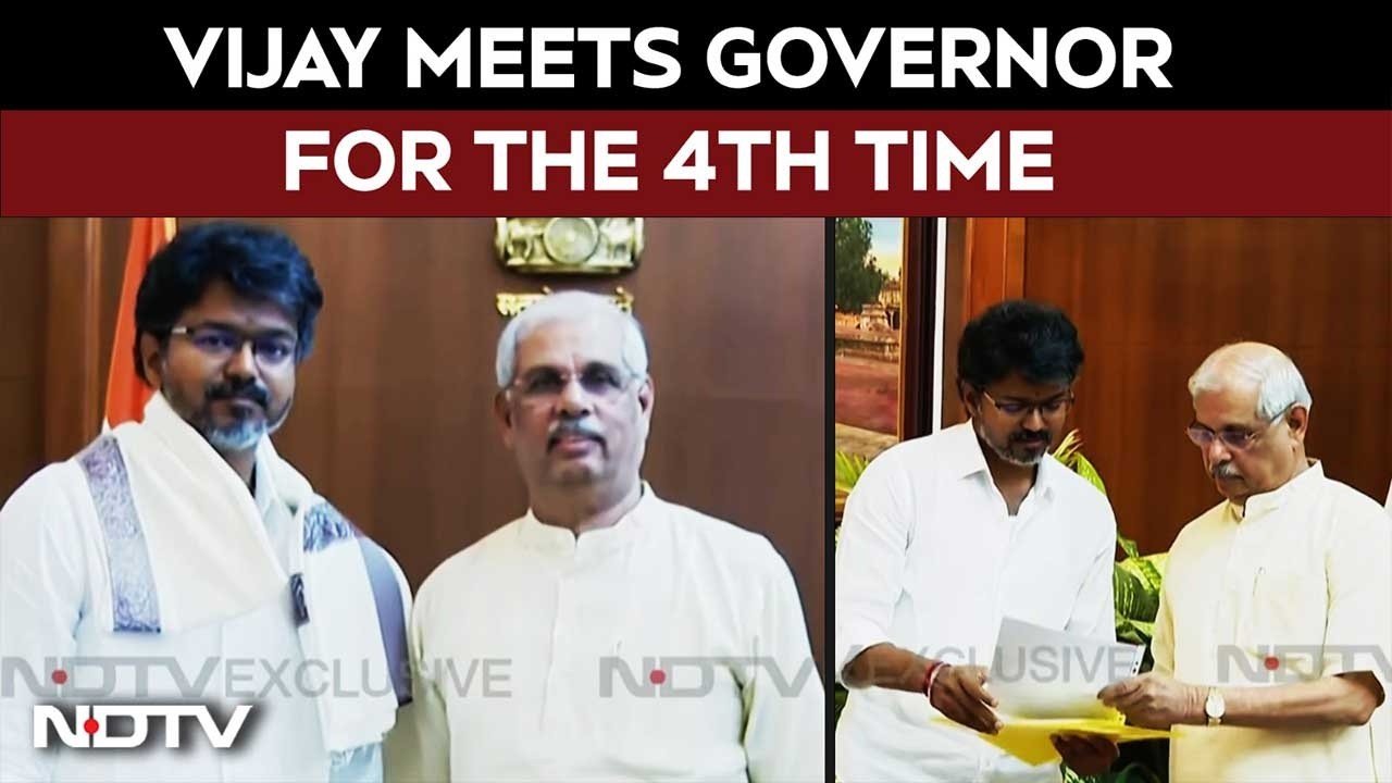 Новости Vijay | Vijay встретился с губернатором и заявил о праве на формирование правительства | ...