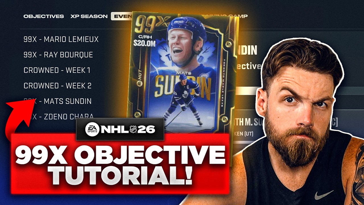HOW TO COMPLETE THE 99X OBJECTIVES IN NHL 26!