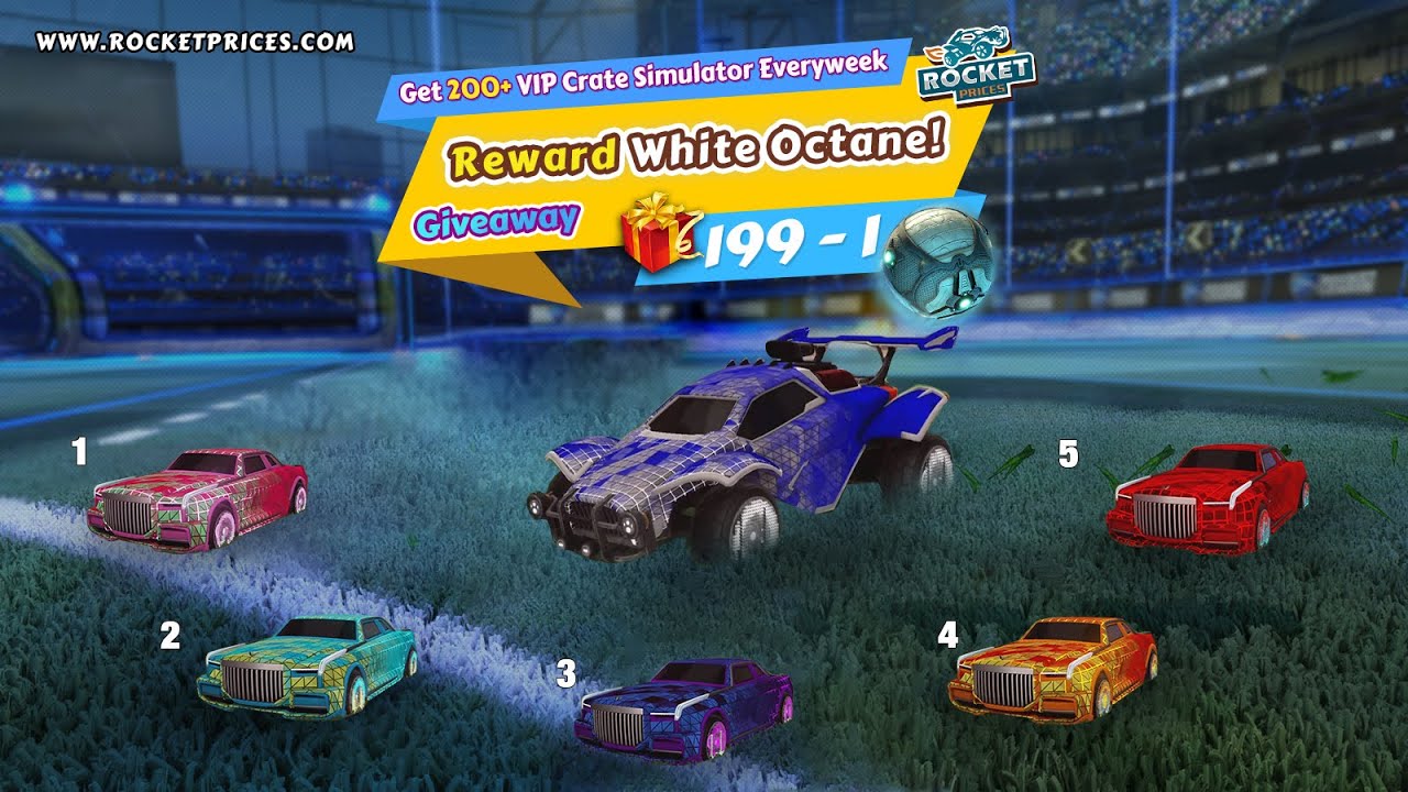 🔥Win 5 FREE Rocket League Maestro Designs (Trigon & Equalizer) | RocketPrices.Com Giveaway 199-1