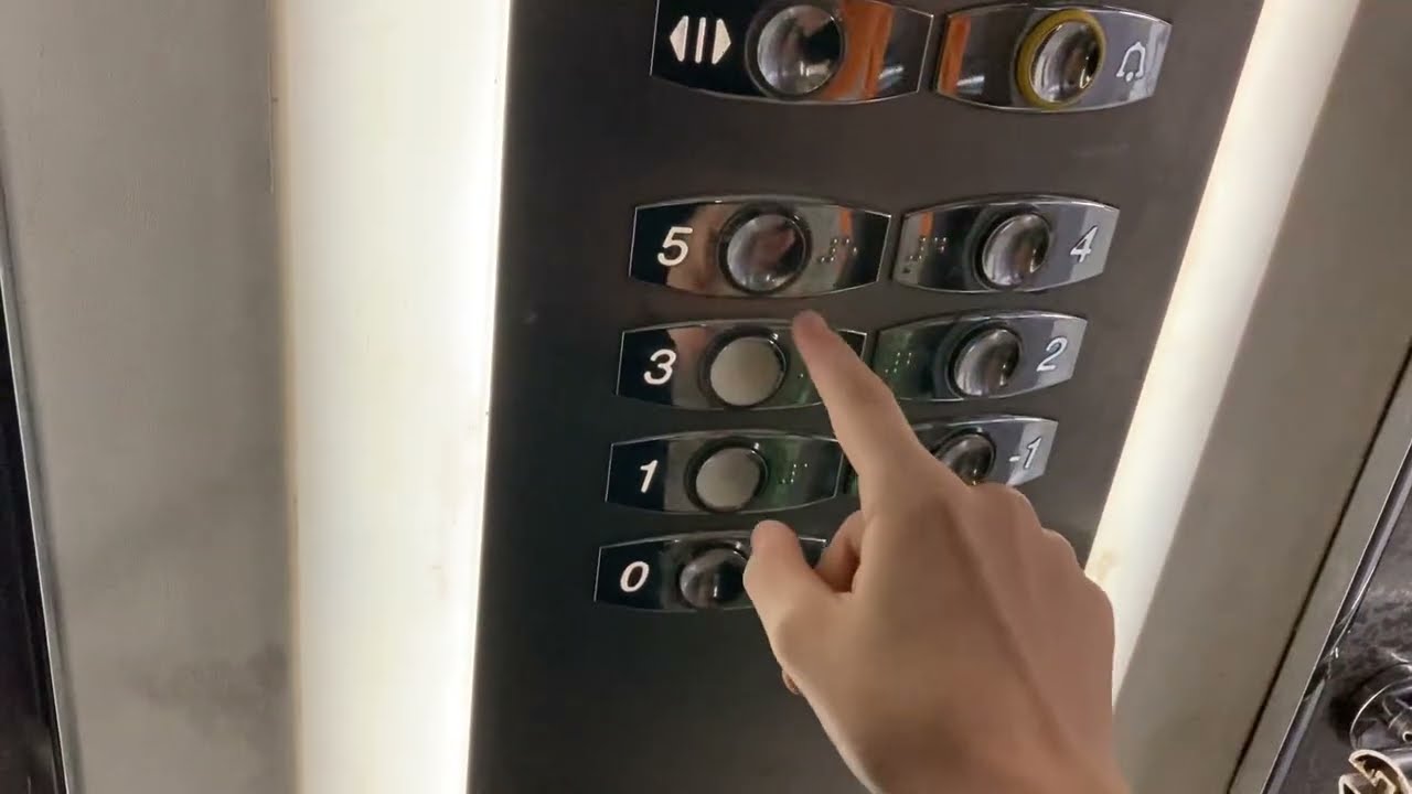 EUROPEAN OTIS! Otis 2000 VF elevators at a building near khalidiyah mall , Abu Dhabi 