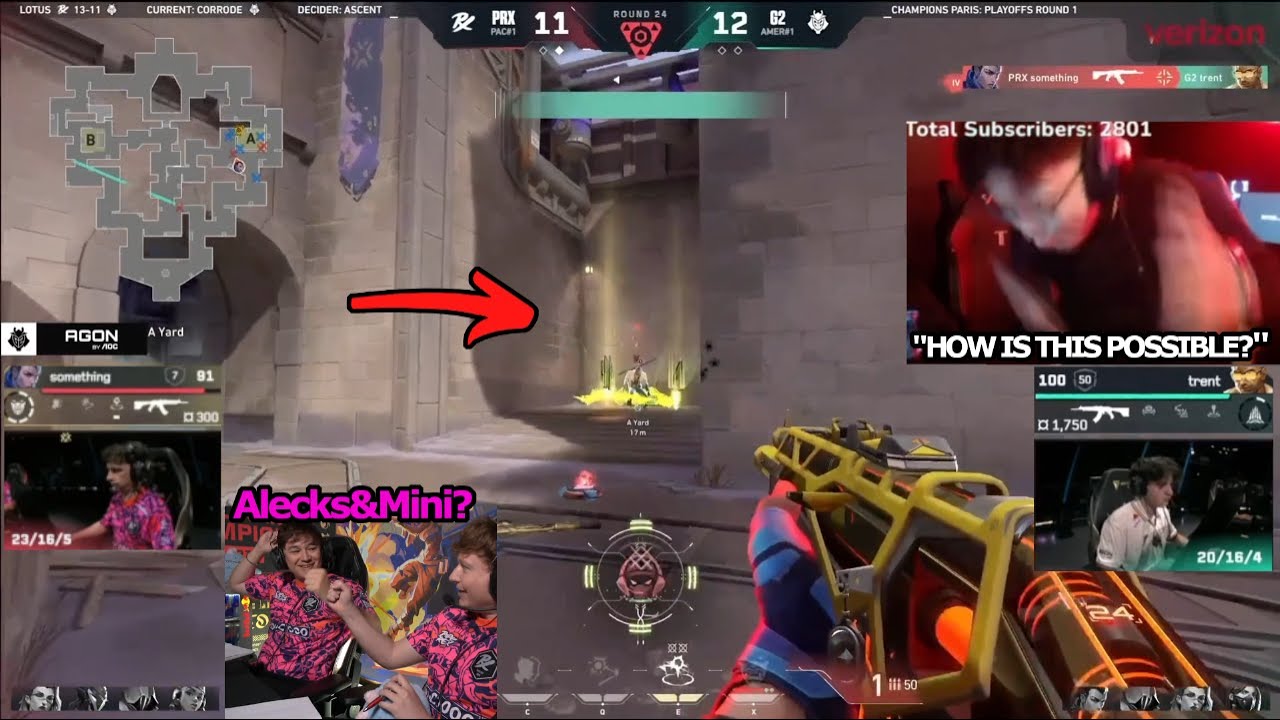 G2 shanks reacts to Most Intense Moments from PRX vs G2 in CHAMPIONS 2025 Playoffs