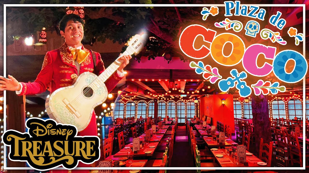 Plaza de Coco Dinner Show Media Preview & Full Restaurant Tour - Disney Treasure