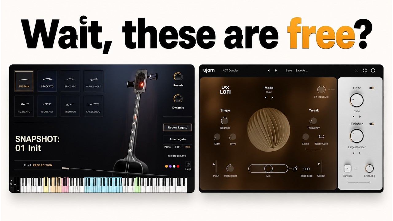 NEW FREE Plugins That Shouldn&rsquo;t Be Free (+ MORE)