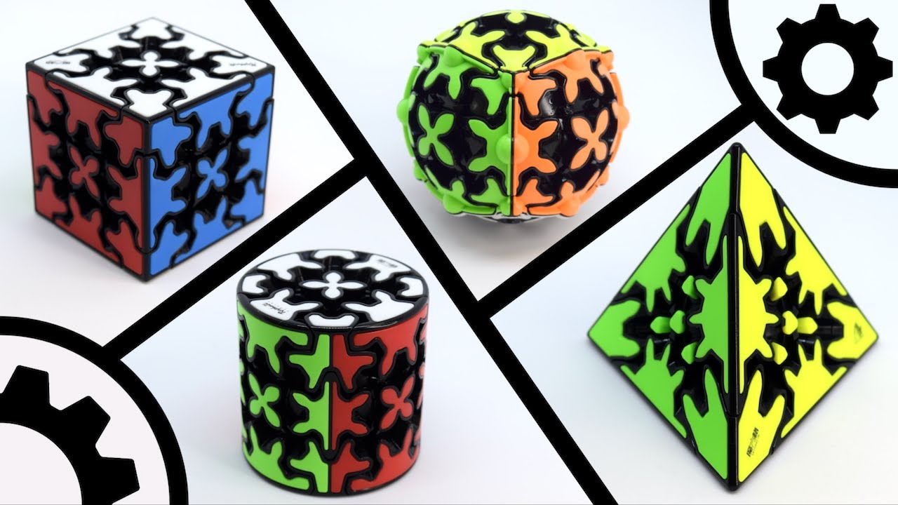 New QiYi Gear Cubes: Overview + Solves! | TheCubicle
