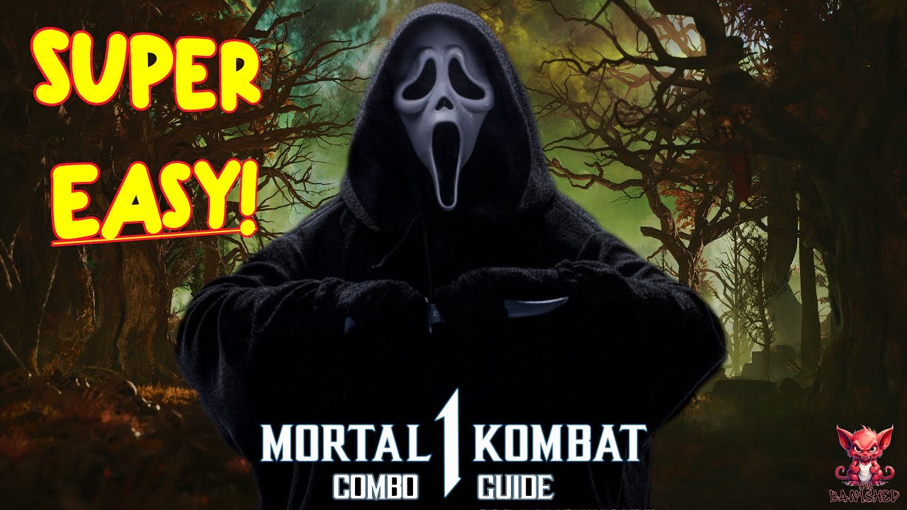 Super EASY Ghostface 42 Percent Combo Guide For Mortal Kombat 1 Khaos Reigns