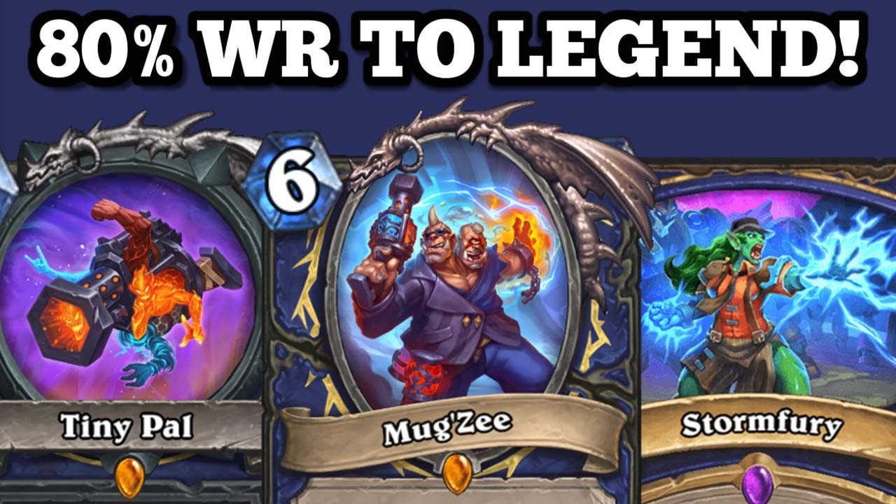 The NEW best deck is Mug Shaman! 19-4 to Top 50 Legend!