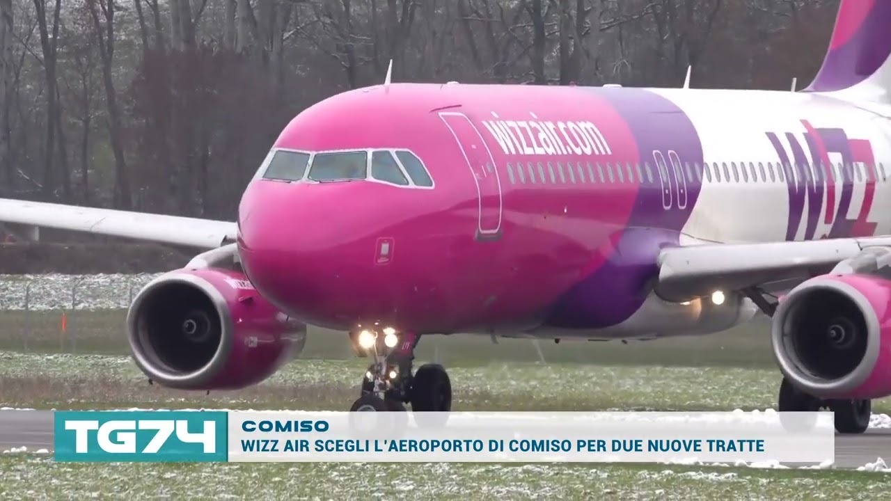 COMISO, WIZZ AIR SCEGLI L’AEROPORTO DI COMISO PER DUE NUOVE TRATTE