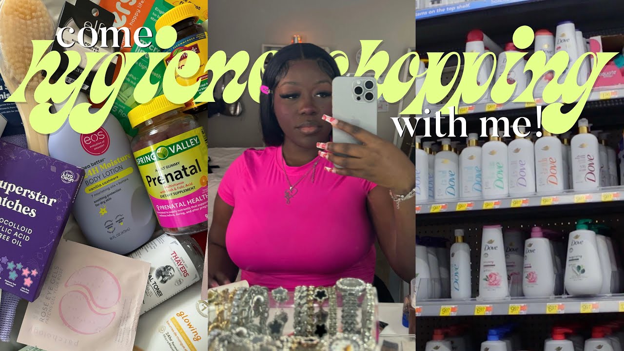 come hygiene shopping w/ me! 🫧+ haul | walmart, ulta + hygiene TIPS & MUST HAVES ! | Kaia