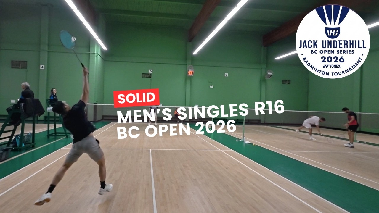 Jack Underhill 2026 – Men’s Singles R16 | Anish CJ vs Victor Ho