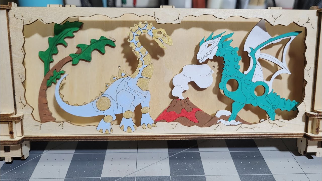 Wooden 3D Pinball Machine #3 