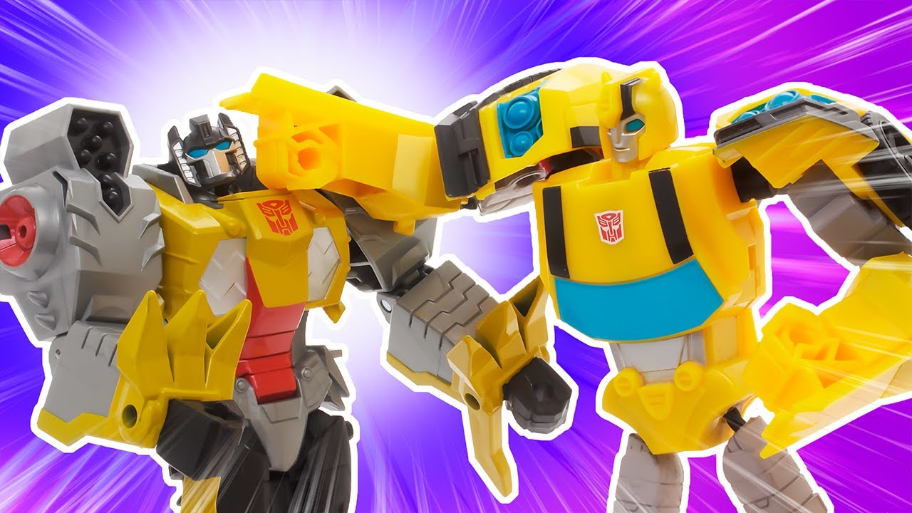 Bumblebee's Giant Robot Construction | Transformers x Play-Doh | Play-Doh Show | Play-Doh Official