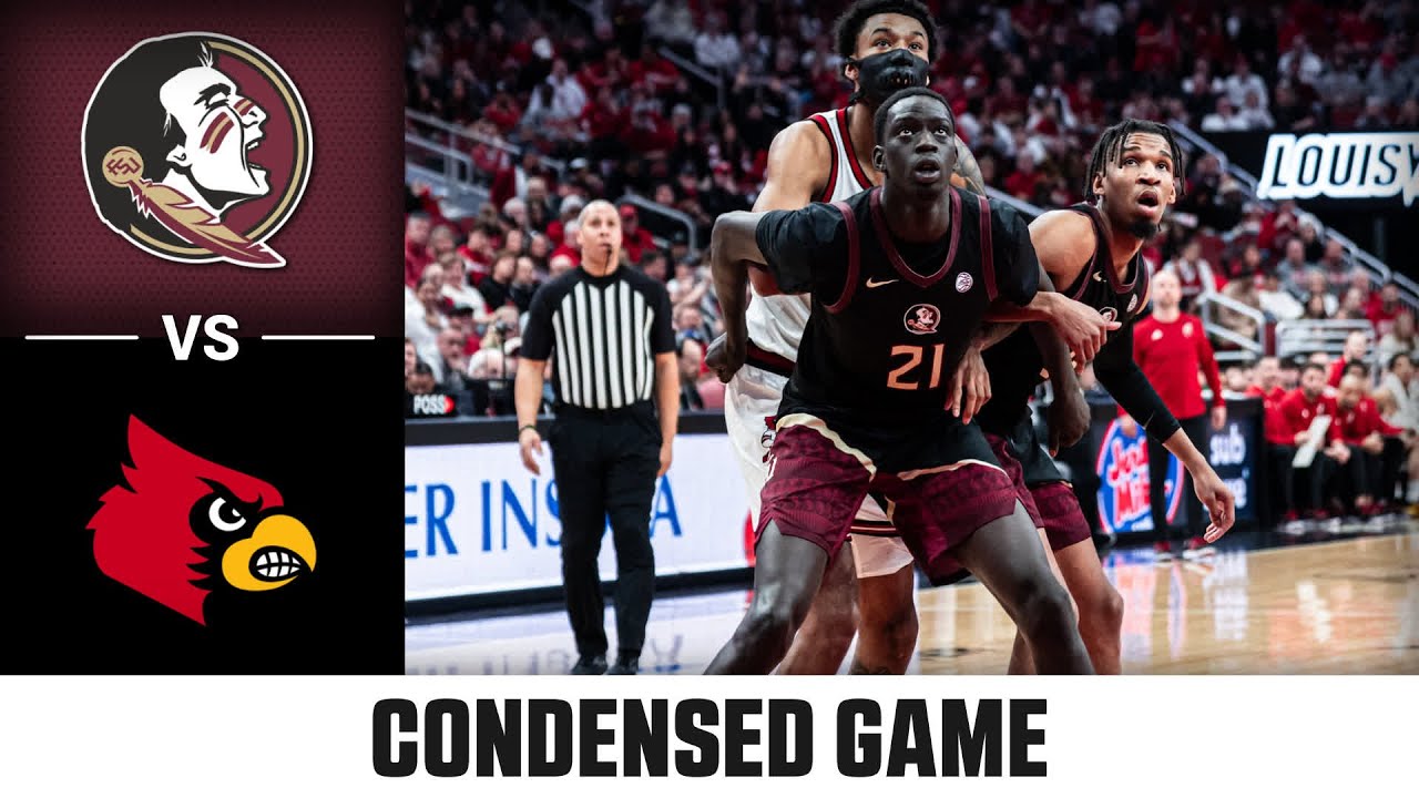 Florida State vs. Louisville Condensed Game | 2024-25 ACC Men's Basketball