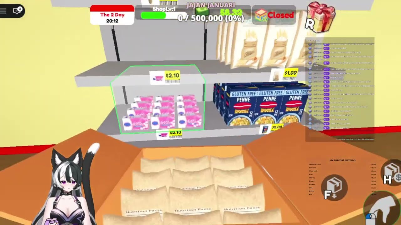 🔴 【ROBLOX】 SUPERMARKET SIMULATOR