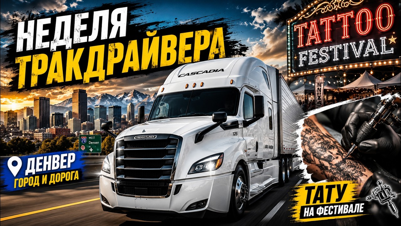 Неделя дальнобойщика в США | Фестиваль Татуировок