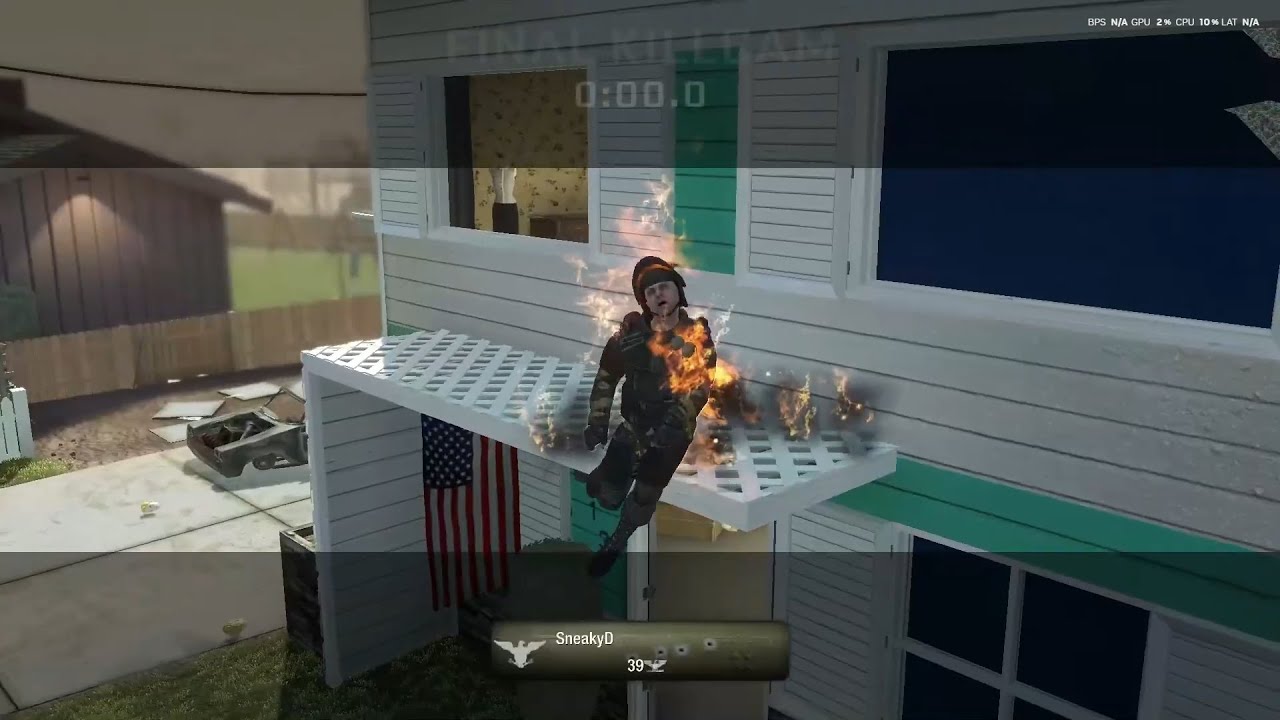 Damp i nuketown + hård asthma
