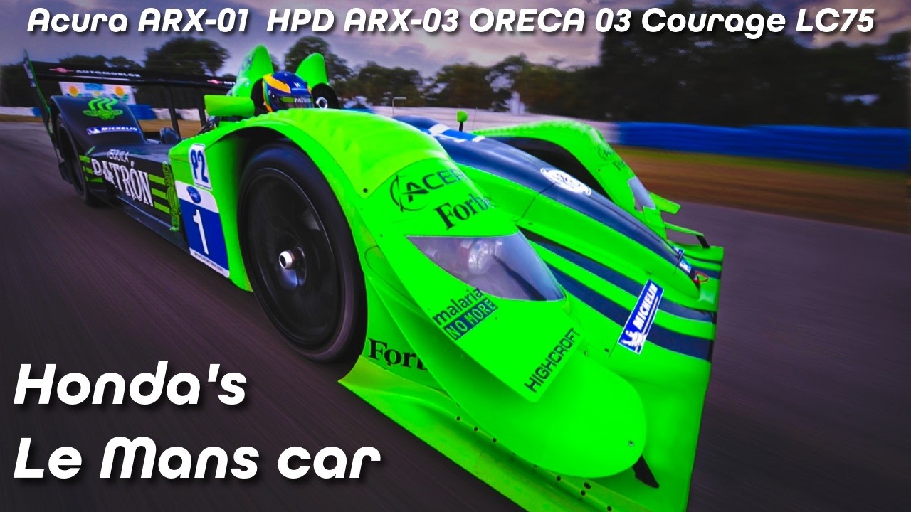 Acura ARX-01: How Honda’s American Le Mans prototype became a racing legend