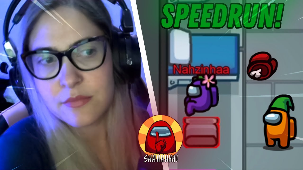 NAHZINHA VOLTOU FAZENDO SPEEDRUN DE IMPOSTOR SÓ DOUBLE KILL!!