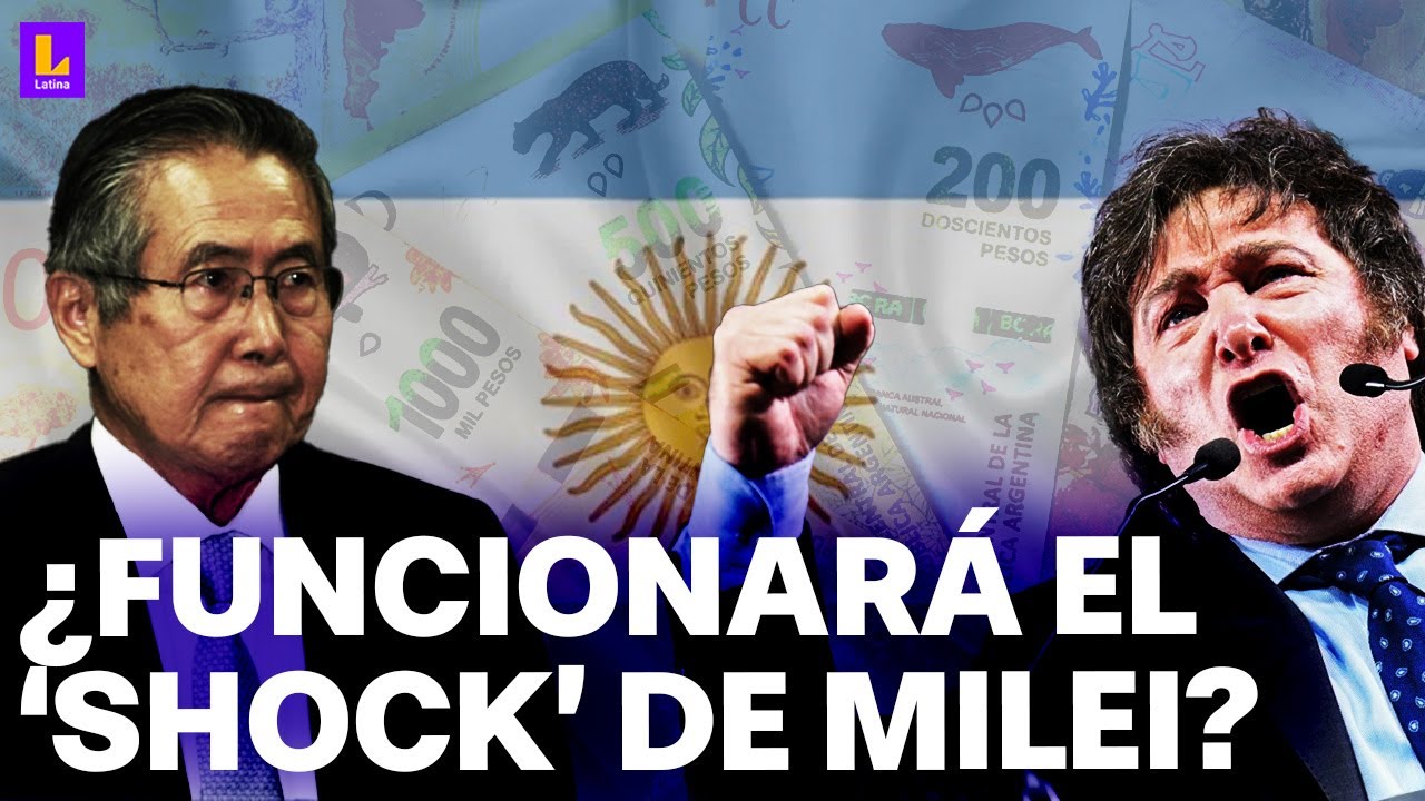 El shock económico de Milei vs. el 'fujishock': ¿Argentina podrá salir de la crisis como Perú?