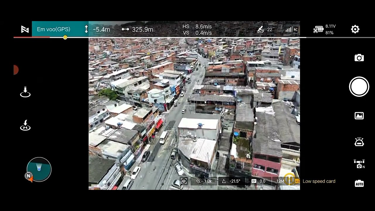 drone na comunidade